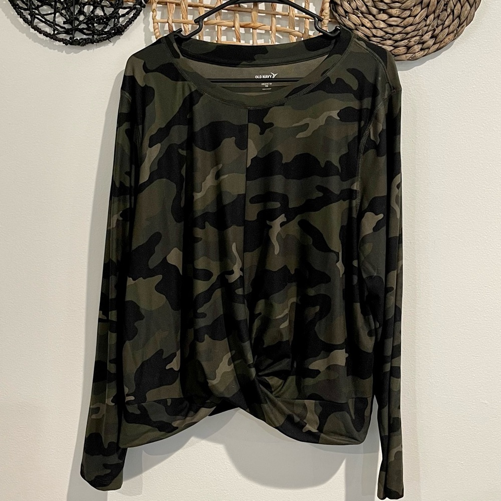 Long Sleeve Camo Shirt